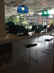 Ordrup ny multihal og bibliotek - Biblioteket
