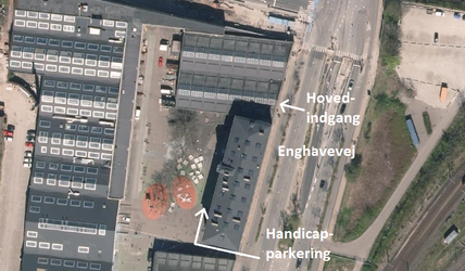 Copenhagen Skatepark -  Via hovedindgangen