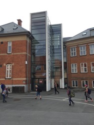 Hørsholm Skole -  1. Bygning A - Mellemtrin og dele af udskolingen.