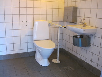 Handicaptoilet på Hjultorvet