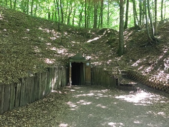 Daugbjerg Kalkgruber - 1. Indgang og kalkgruber