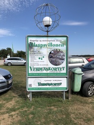 Verdenskortet v Klejtrup Sø