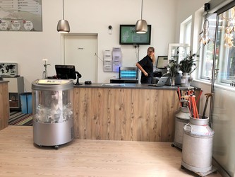 Verdenskortet v Klejtrup Sø