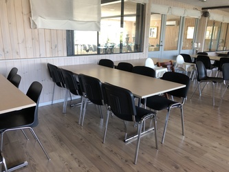 Verdenskortet v Klejtrup Sø - Møde og Festlokaler i hovedbygningen
