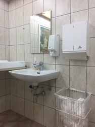 Verdenskortet v Klejtrup Sø - Toiletfaciliteter i Sørensminde