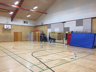 Kirke Hyllinge Hallen -  Idrætshal og gymnastiksal