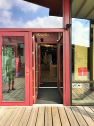 Fregatten Jylland - 1. Hovedindgang, billetsalg / museumsbutik og udstilling