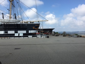 Fregatten Jylland - 2. Adgang ombord på fregatten