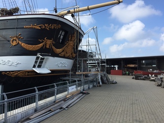 Fregatten Jylland - 2. Adgang ombord på fregatten