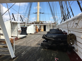 Fregatten Jylland - 2. Adgang ombord på fregatten