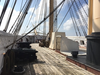 Fregatten Jylland - 2. Adgang ombord på fregatten