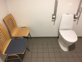 Hanebjerg Skole, Afd. Brødeskov - 2. Udskoling, samlingssal og skolebibliotek