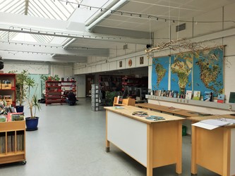Kornmarkskolen, Afd. Skævinge - 4. Administration, bibliotek og faglokaler (Bygning C)