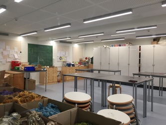 Kornmarkskolen, Afd. Skævinge - 6. Hjemmekundskab og håndarbejde (Bygning E)
