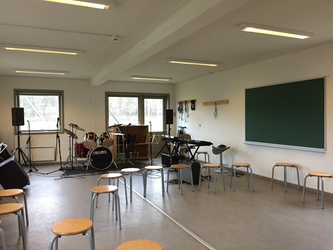 Kornmarkskolen, Afd. Skævinge - 7. Musiklokale (Bygning 23)