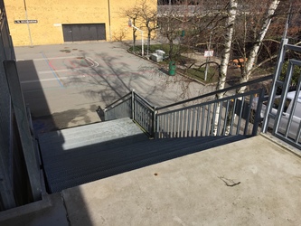 Grønnevang Skole, Afd. Østervang - 7. Blok E - Administration