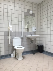 Medborgerhuset Lunden - 2. Handicaptoilet med indgang udefra