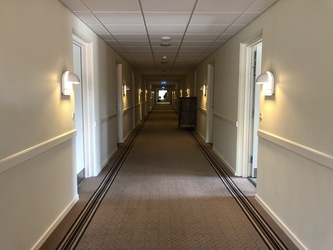 Montra Hotel Sabro Kro -   Værelserne nr. 102 og 104 (handicapvenlige) og standard