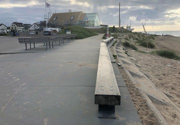 Klitmøller - Promenade und Aussichtsplatform