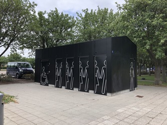 Mosede Fort - Toiletbygning