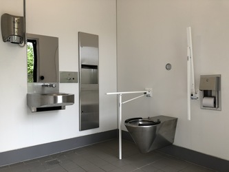 Mosede Fort - Toiletbygning