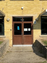 Gyvelhøjskolen - 3. Bygning B - Stueplan - Faglokalet til musik og skolens kantine