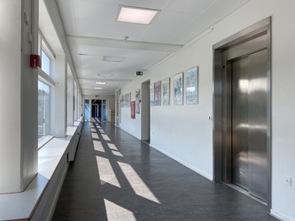 Gyvelhøjskolen - 4. Bygning D - Adgang til Bygning D, 1. sal i Bygning B og Bygning C