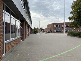 Mølleskolen Ry - 2. Østfløjen - stueplan via indgang fra skolegården