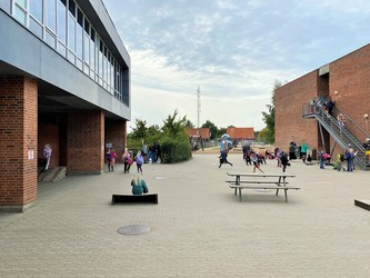 Mølleskolen Ry - 4. Østfløjen - faglokalet til musik