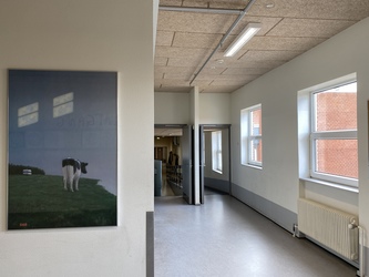 Mølleskolen Ry - 8. Sydfløjen - 1. sal via Nord- og Vestfløjen