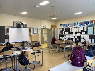 Mølleskolen Ry - 8. Sydfløjen - 1. sal via Nord- og Vestfløjen