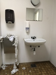 Sejerøfærgen - Toilet i færgelejet - Havnsø