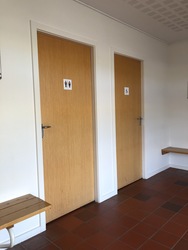 Sejerøfærgen - Toilet i færgelejet - Sejerø