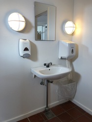 Sejerøfærgen - Toilet i færgelejet - Sejerø