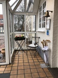 Hotel Knudsens Gaard - Reception og restaurant