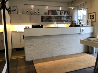 Hotel Knudsens Gaard - Reception og restaurant