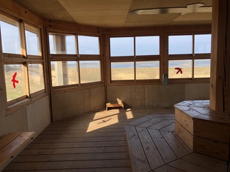 Fugletårn ved Gyldensteen Strand - Dæmningsminde