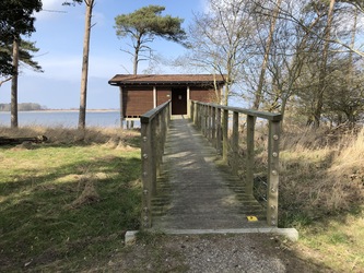 Fugletårn ved Gyldensteen Strand - Egensehytten