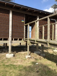 Fugletårn ved Gyldensteen Strand - Egensehytten