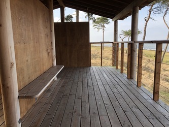 Fugletårn ved Gyldensteen Strand - Egensehytten