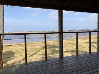 Fugletårn ved Gyldensteen Strand - Egensehytten