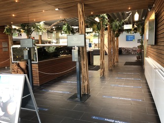 Randers Regnskov -   Indgang og Parkering
