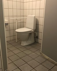 Montra Hotel Hanstholm - Toilet ved restauranten