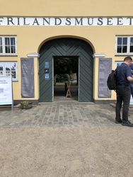 Frilandsmuseet -  Hovedindgangen og indretningen af området