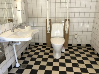 Frilandsmuseet - Toilet ved driftsgården
