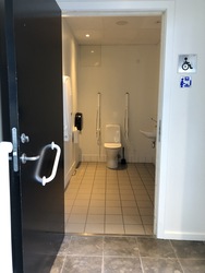 Roskilde Kongrescenter - Toilet ved Hal C - stueplan