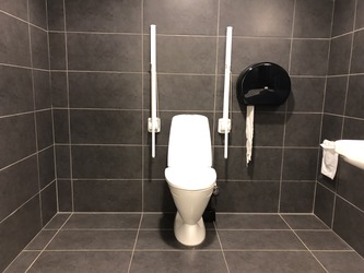 Roskilde Kongrescenter - Toilet ved mødelokalerne - 1. sal