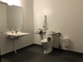 Musikhuset Aarhus - Toiletter på 3. niveau og 4. niveau