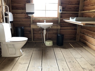 Ree Park - Toilette bei Nordamerika