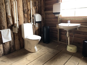 Ree Park - Toilette bei Nordamerika